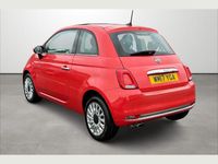 Used Fiat 500 Lounge 69 HP (50 kW) 2017 Red Hatchback