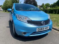 Used Nissan Note S 98 HP (72 kW) 2015 Blue Hatchback