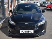 Used Ford Focus ST-Line 140 HP (102 kW) 2018 Black Hatchback