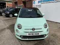 Used Fiat 500 Lounge 69 HP (50 kW) 2018 Green Hatchback