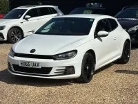 Used VW Scirocco R-line BlueMotion 150 HP (110 kW) 2015 White Coupe