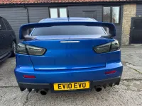 Used Mitsubishi Lancer 290 HP (213 kW) 2010 Blue Sedan