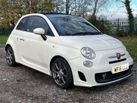 Used Abarth 500C 143 HP (105 kW) 2016 White Cabriolet