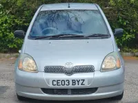 Used Toyota Yaris 2003 Silver Hatchback