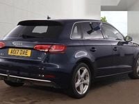 Used Audi A3 Sport 150 HP (110 kW) 2017 Cosmos blue Hatchback