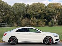Used Mercedes CLA45 AMG 2015 White Sedan