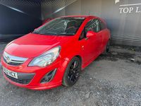Usado Vauxhall Corsa SRi 100 HP (73 kW) 2012 Vermelho Citadino
