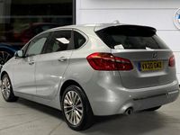 Used BMW 218 Active Tourer Luxury Line 138 HP (101 kW) 2020 Silver MPV