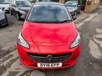 Used Vauxhall Corsa SRi 90 HP (66 kW) 2019 Red Hatchback
