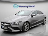 Begagnad Mercedes CLA200 AMG line 161 HK (118 kW) 2019 Grå Sportkupé
