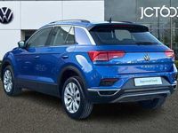 Used VW T-Roc SE 150 HP (110 kW) 2021 Blue SUV