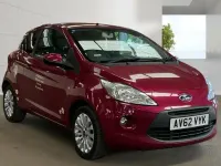 Used Ford Ka Zetec 69 HP (50 kW) 2013 Pink Hatchback