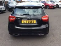 Used Mercedes A160 AMG line 2018 Black Hatchback