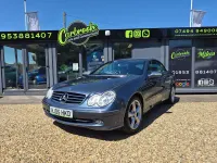 Used Mercedes CLK200 Avantgarde 2005 Blue Cabriolet