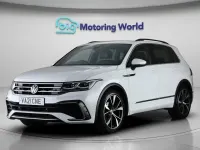 Used VW Tiguan R-line 150 HP (110 kW) 2021 White SUV