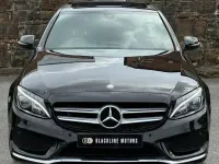 Used Mercedes C220 AMG Line Premium 170 HP (125 kW) 2015 Black Sedan