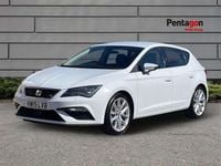 Used Seat Leon FR Sport 128 HP (94 kW) 2019 White Hatchback