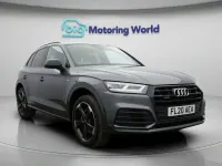Used Audi Q5 Black Edition 190 HP (139 kW) 2020 Grey SUV