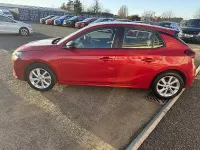 Used Vauxhall Corsa 75 HP (55 kW) 2020 Red Hatchback