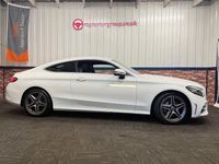Used Mercedes C200 AMG line 198 HP (145 kW) 2018 White Coupe