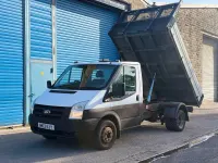 Begagnad Ford Transit 125 HK (91 kW) 2013 Vit Cab