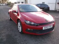 Used VW Scirocco 140 HP (102 kW) 2012 Red Coupe