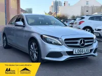 Used Mercedes C350e 2016 Silver Sedan