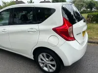 Used Nissan Note S 98 HP (72 kW) 2016 White Hatchback