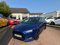 Used Ford Focus ST 185 HP (136 kW) 2018 Blue Hatchback