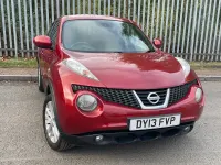 Used Nissan Juke Tekna 110 HP (80 kW) 2013 Red SUV