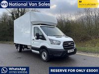 Used Ford Transit S 130 HP (95 kW) 2021 White Cabriolet