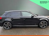 Used Audi A3 Black Edition 147 HP (108 kW) 2020 Black Sedan