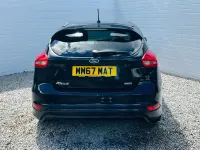 Used Ford Focus ST-Line 125 HP (91 kW) 2017 Black Hatchback