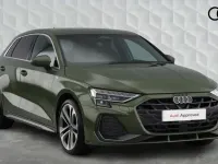 Used Audi A3 Sportback S-Line 2025 District green Hatchback