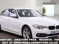 Used BMW 330e Sport Line 2018 White Sedan