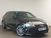 Used Audi A3 Black Edition 150 HP (110 kW) 2020 Black Sedan