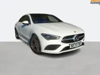 Used Mercedes CLA180 AMG Line Premium Plus 136 HP (100 kW) 2020 White Coupe