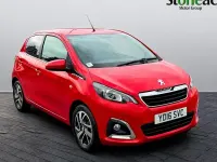 Used Peugeot 108 Allure 82 HP (60 kW) 2016 Red Hatchback