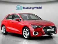 Used Audi A3 Sportback Sport 204 HP (150 kW) 2022 Red Hatchback