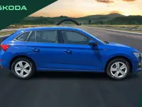 Used Skoda Scala SE 108 HP (79 kW) 2022 Blue Hatchback