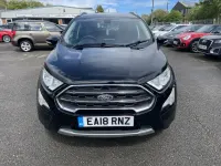 Używany Ford Ecosport Titanium 100 KM (73 kW) 2018 Czarny SUV