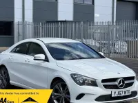 Used Mercedes CLA180 2017 White Coupe