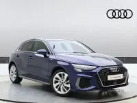 Used Audi A3 e-tron S-Line 2021 Blue Hatchback