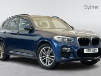 Used BMW X3 M Sport 192 HP (141 kW) 2019 Blue SUV