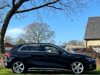 Used Audi A3 Sportback e-tron S-Line 2022 Black Hatchback