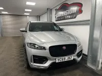 Used Jaguar F-Pace R-Sport 180 HP (132 kW) 2019 Silver SUV