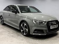 Used Audi A3 Black Edition 150 HP (110 kW) 2019 Grey Sedan