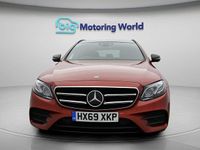 Used Mercedes E220 AMG line 191 HP (140 kW) 2020 Red Estate