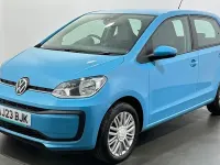 Used VW up! 65 HP (47 kW) 2023 Blue Hatchback