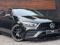 Used Mercedes CLA220 AMG Line Premium Plus 2021 Black Coupe